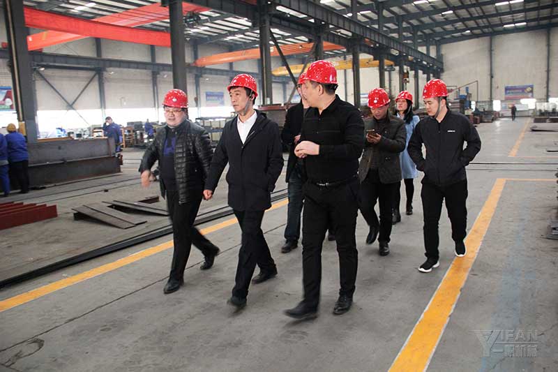 荥阳副市长来访一帆