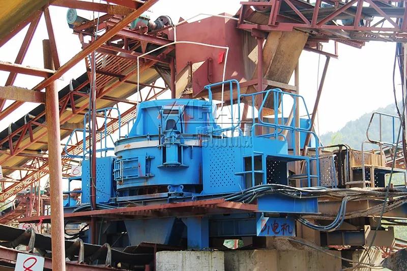 河卵石生产线现场图五