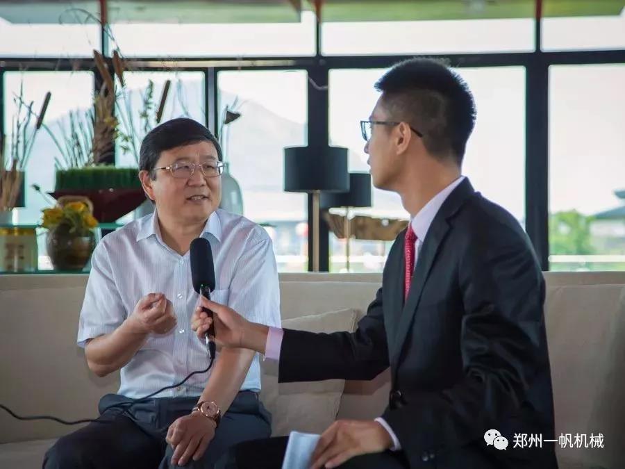 集团董事长杨安民接受中国砂石协会融媒体中心的专访